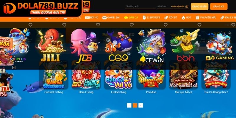 Giới thiệu bắn cá CQ9 Dola789 với trải nghiệm nổi bật
