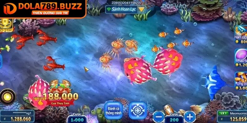 Bắn Cá TP Dola789 – Khám Phá Đại Dương Săn Thưởng Siêu Hot 3 Lựa chọn vũ khí và mục tiêu một cách tinh tế