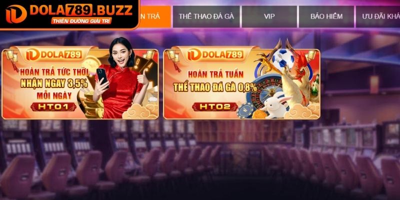 Khuyến Mãi Dola789 - Tổng Hợp Ưu Đãi Và Cách Nhận Thưởng 2 Ưu đãi thể thao và hoàn trả hấp dẫn